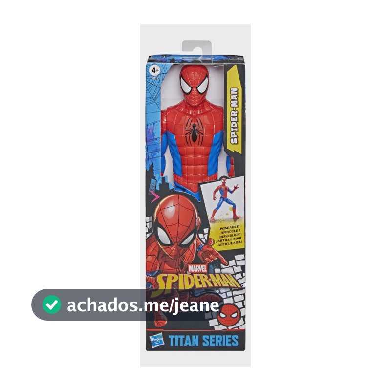 Marvel Homem-aranha Titan Series Boneco De Ação