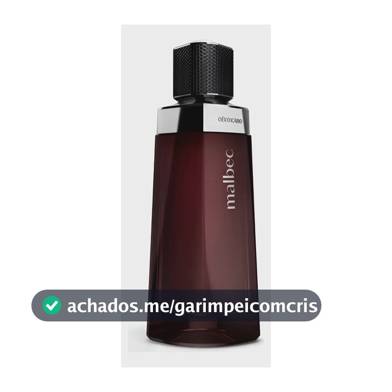 Malbec Tradicional O Boticário Desodorante Colônia Perfume Masculino Original 100ml