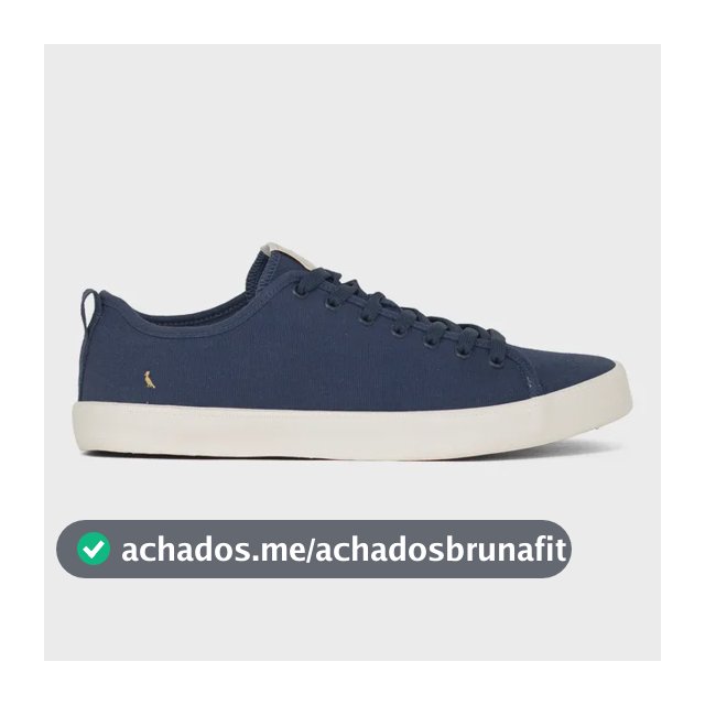 Tênis Masculino Reserva Go Over Clean Confortável Cadarço