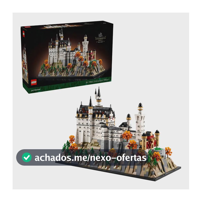 Blocos De Montar Legolego Architecture 21063 3455 Peças Em Caixa