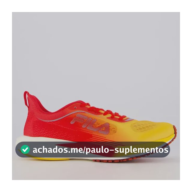Tenis Fila Kr6 Frame Feminino Vermelho E Amarelo