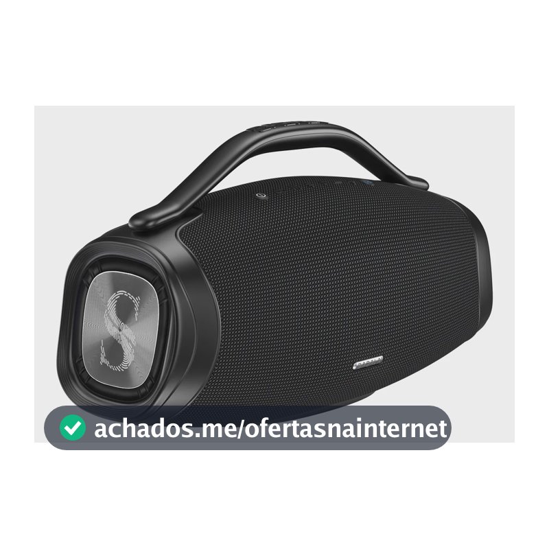 Caixa De Som Sabala Dr-909 200w 39000mahl Bluetooth 5.4 Preto 127/220v