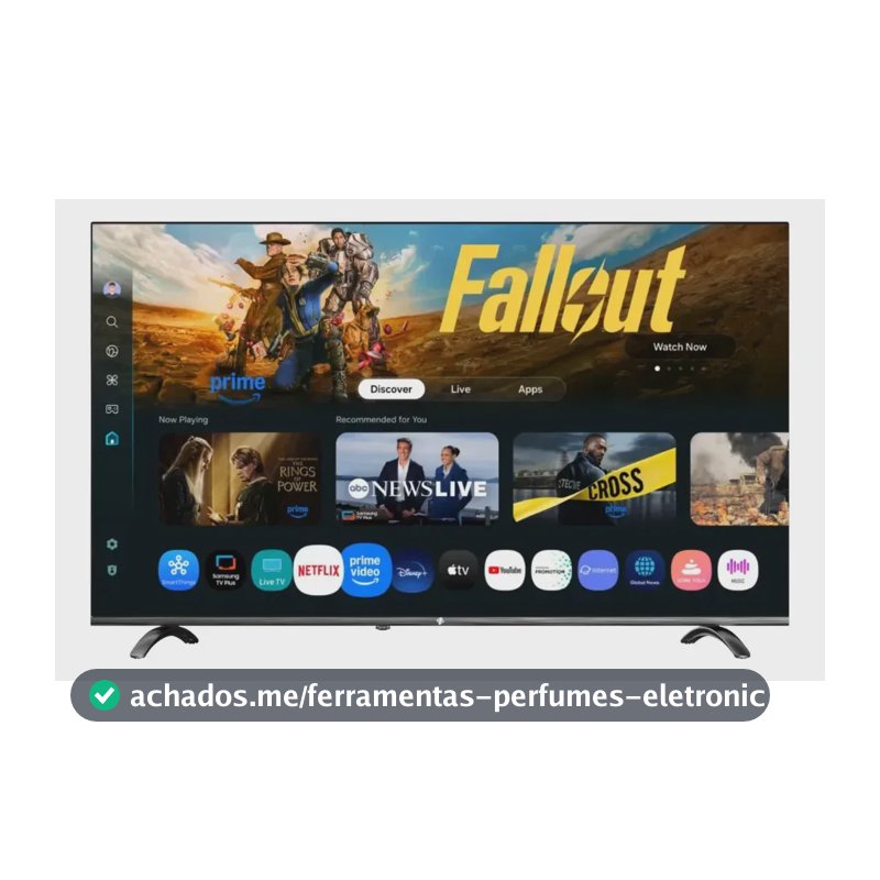 Smart Tv 50" 4K Tronos Led Android UHD Tizen Wi-Fi Bluetooth Dolby