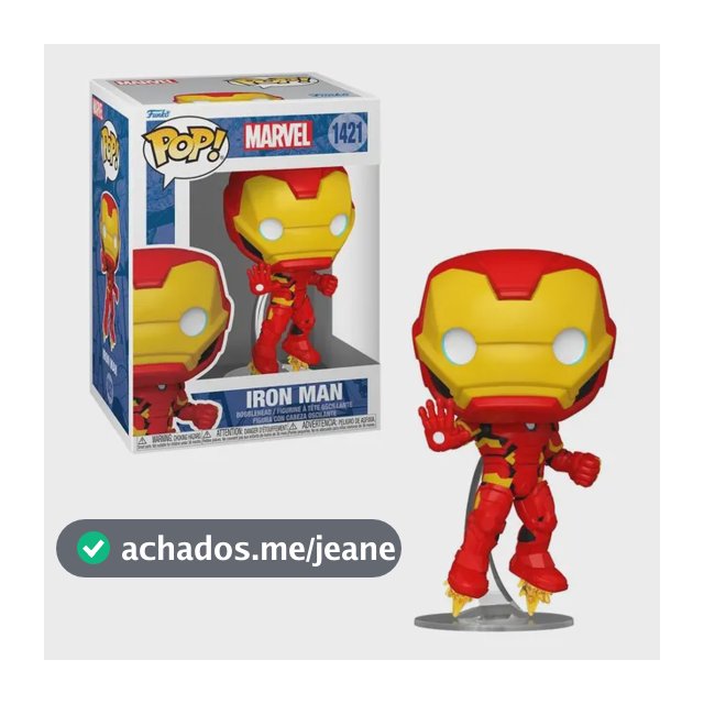 Boneco Funko Pop! Marvel Clássicos- Homem De Ferro