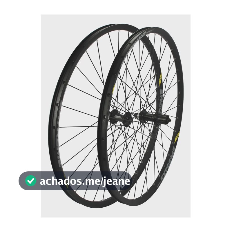 Par Roda Aro 29 Vzan Extreme Pro Cubo Shimano Raio Inox Preto
