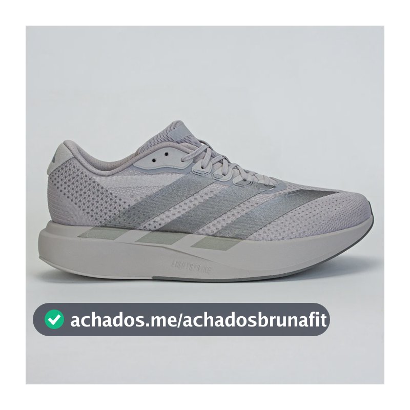 Tênis adidas Adizero Pacer Unissex Corrida Cinza Claro 41