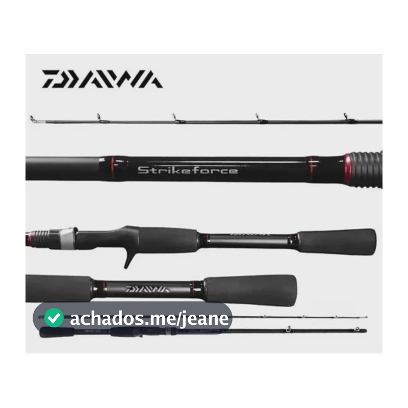 Vara Carretilha Daiwa Strikeforce 5 6 1,68m 12-25lbs - 2 P