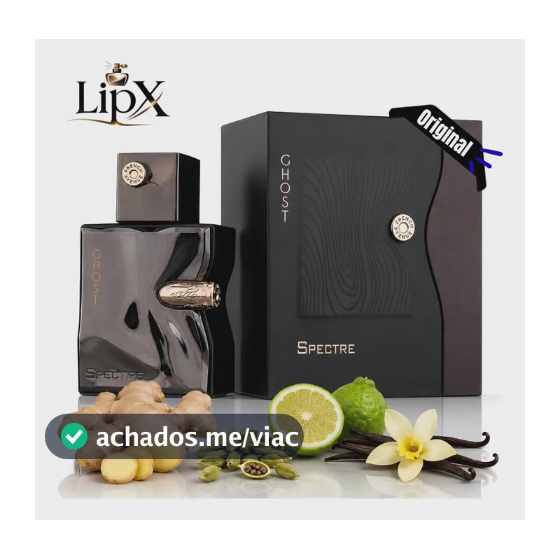 Perfume Árabe Spectre Ghost Fragrance World 80ml