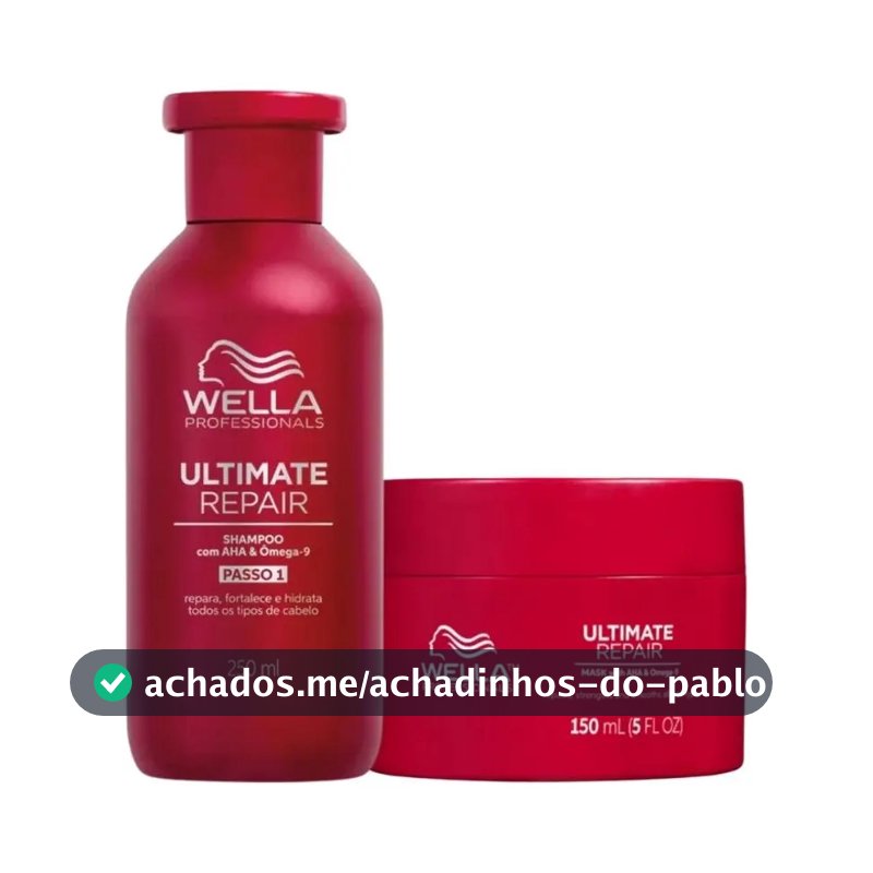 Wella Professionals Ultimate Repair Kit Shampoo E Máscara