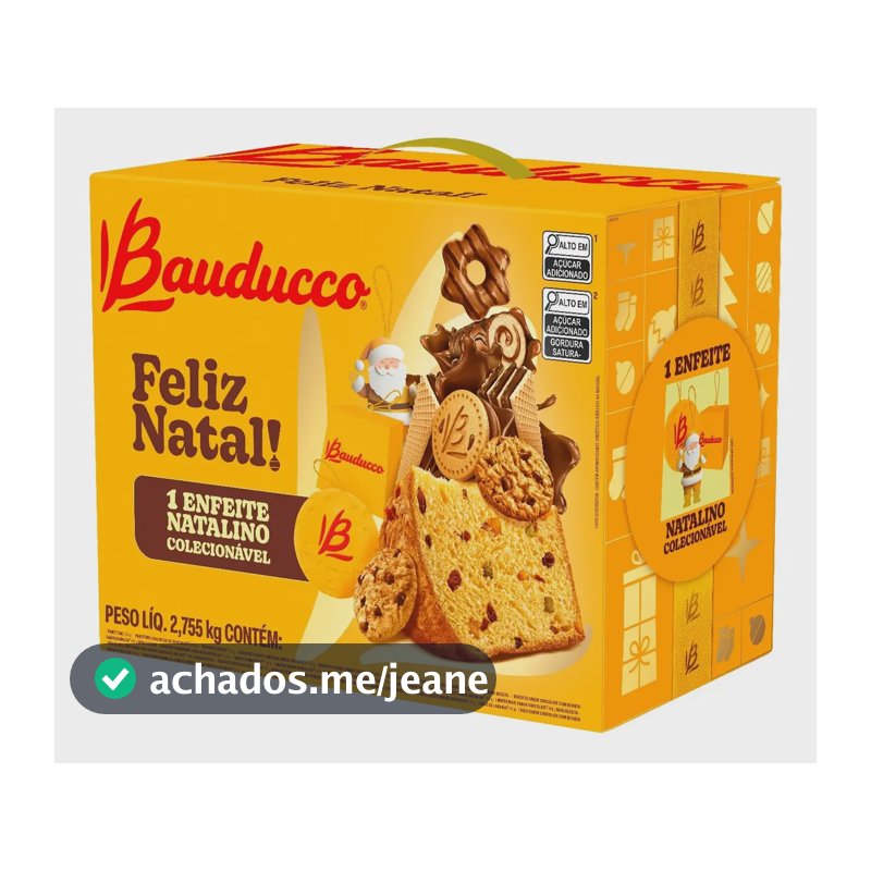 Cesta De Natal Bauducco G