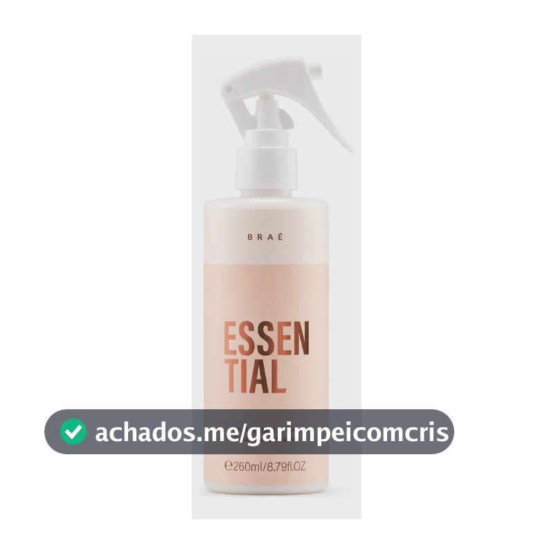 Braé Essential Hair Repair Fluído Reparador Capilar 260ml