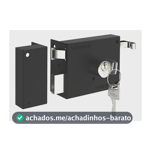 Fechadura Para Portão De Sobrepor Pratice 0231 - Soprano