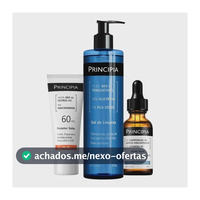 Principia Kit Primeira Rotina C/ Gl-02 + Ah-2 + Ps-01 Fps60