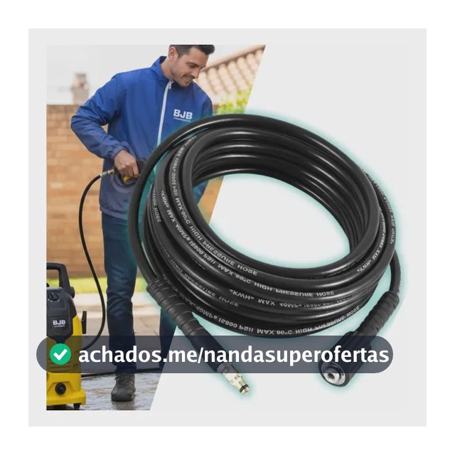 Mangueira Lavadora Alta Pressão Para Karcher K1 K2 K3 K4 K5 10 Metros - BJB equipamentos