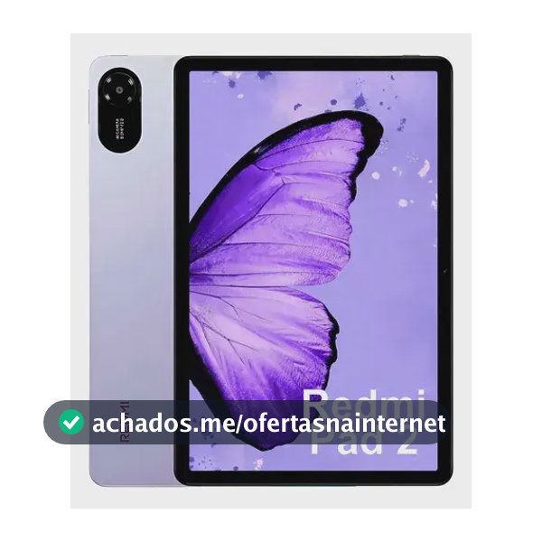 Tablet Xiaomi Redmi Pad 2 11 8gb Ram 256gb Cor Exclusiva - Lavanda