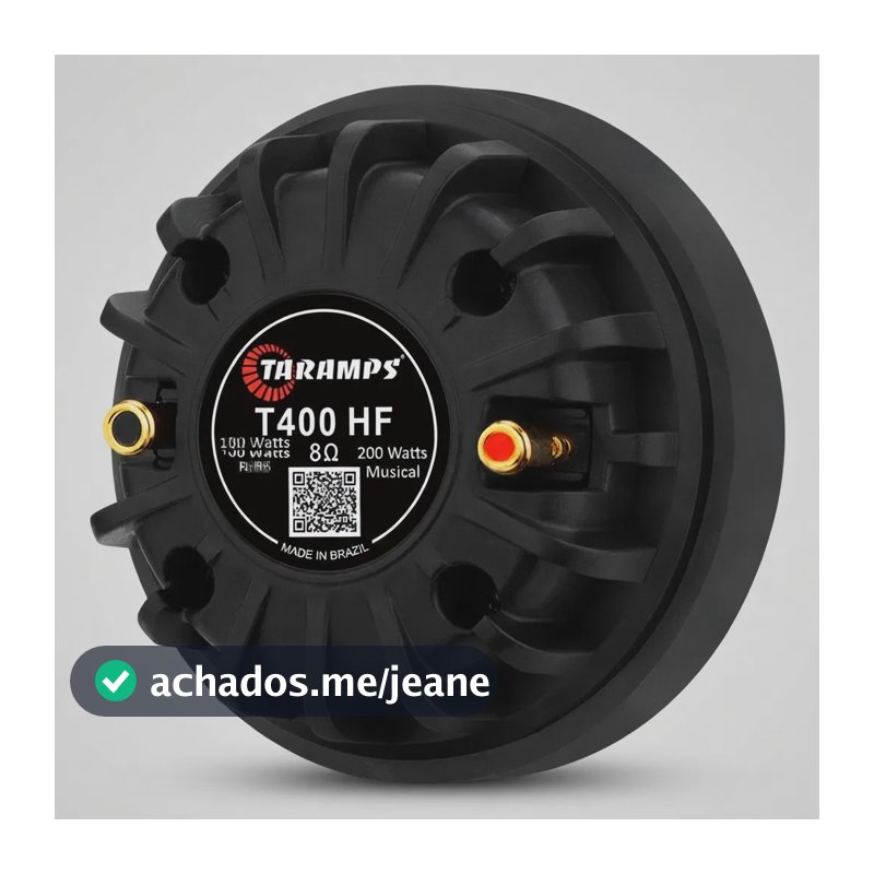 2 Drive T400 Hf 8 Ohms Taramps Paredão Full Taramps