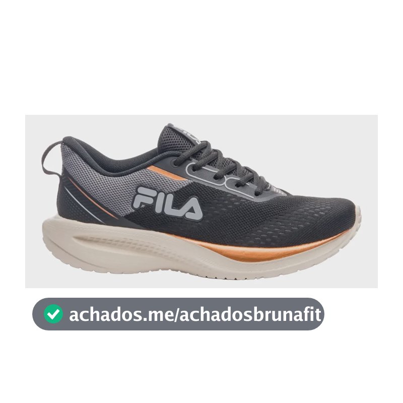 Tenis Fila Rise Up Feminino Treino Academia Original Preto 39 Br