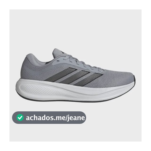 Tênis Masculino Response Runner 2 adidas Cinza Liso 42 Br