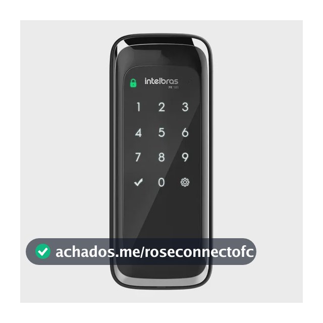Fechadura Digital De Sobrepor Intelbras Fr 101