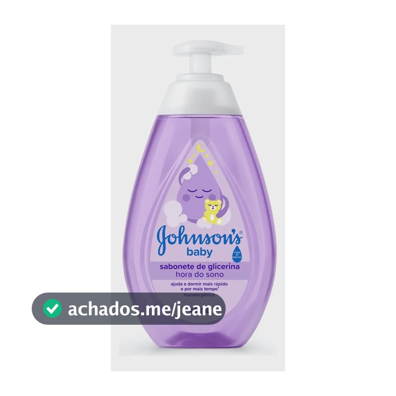 Sabonete Líquido Relaxante Johnson's Baby Hora Do Sono, 400ml