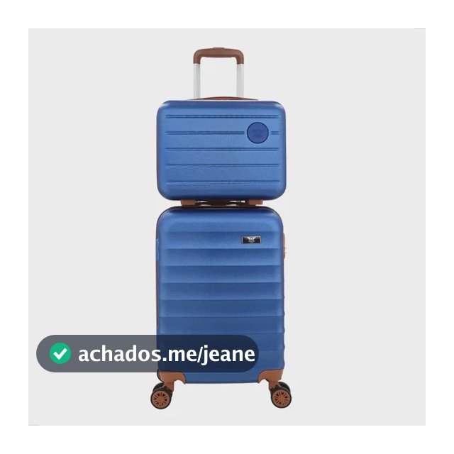 Mala De Viagem Falcon Line Bordo 45l 4 Rodas 55cm - Bali