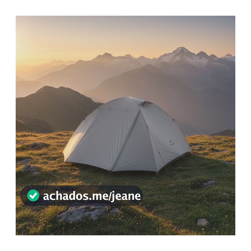 Barraca Naturehike Cloud Creek 2p Autoportante Camping Trilh Branco