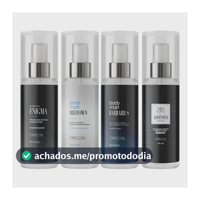 Body Splash Masculino Enigma,midtown,barbarius, Adventus
