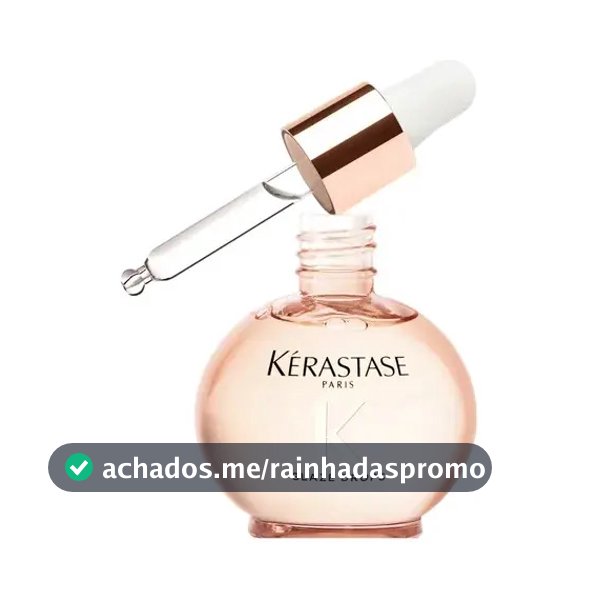 Óleo Capilar Kérastase Gloss Absolu Glaze Drops, Brilho Intenso Para Cabelos, Controle de Frizz, 45ml