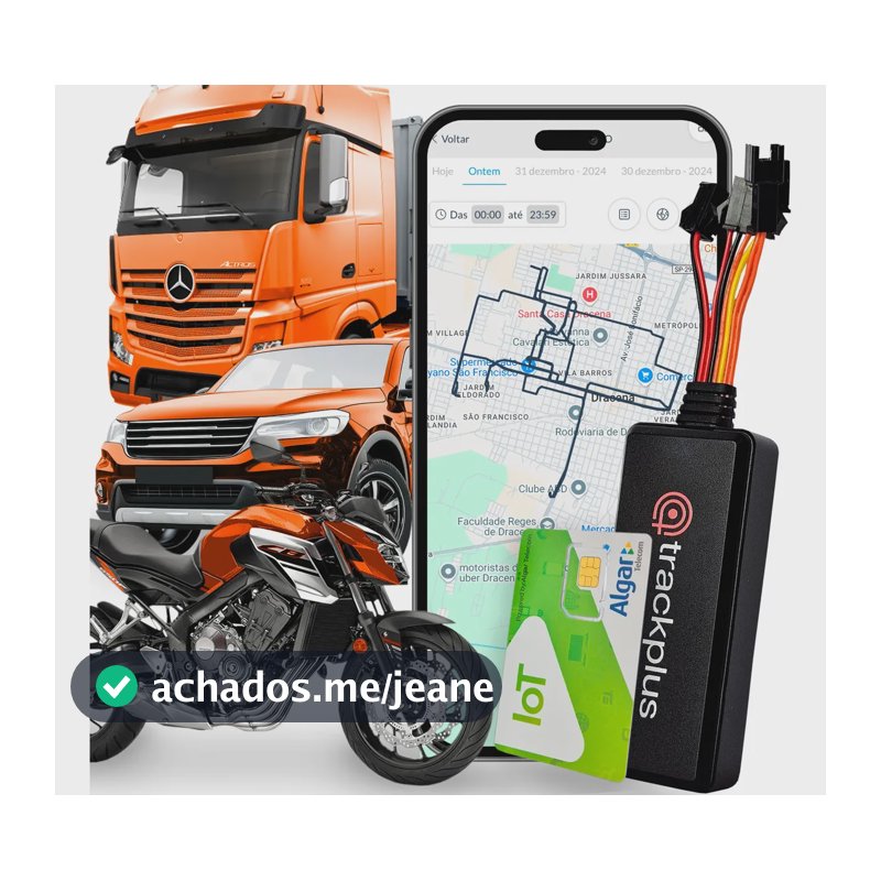 Trackplus Tp7 4g Rastreador Gps Carro E Moto Bloqueador Preto América Do Sul