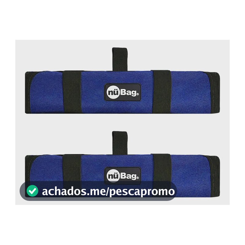 Kit 2 Organizadores 5 Divisórias Para Anzol Ideal Pescaria Cor Porta anzol - Azul