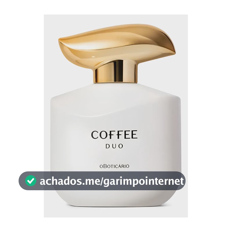 Coffee Woman Duo O Boticário Desodorante Colônia Perfume Feminino 100ml