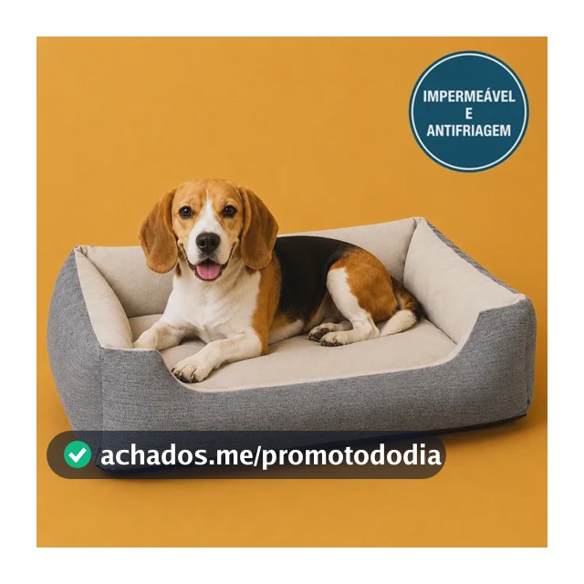 Cama Pet Cachorro E Gato Impermeável Antifriagem Média