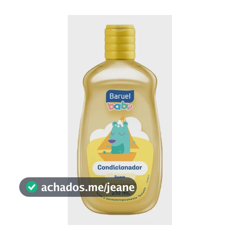 Condicionador Suave Baruel Baby 210ml