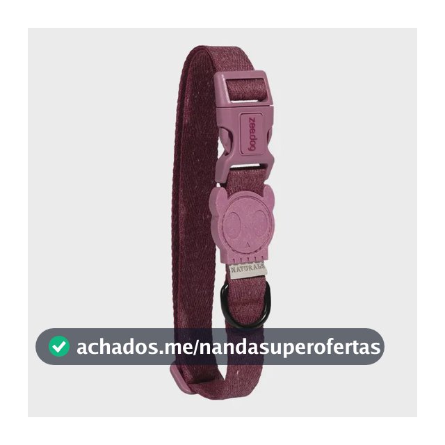 Zeedog Coleira Para Cães Naturals Hibiscus-todos Os Tamanhos Hibiscus P
