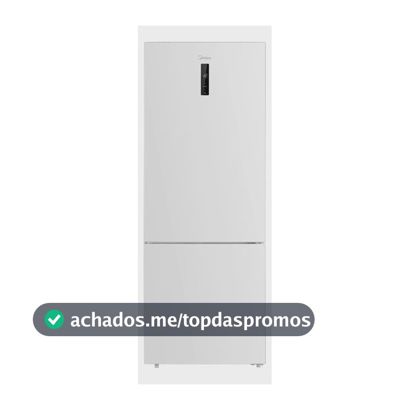 Geladeira Inverse Frost Free 416l Inverter Branca Midea Cor Branco MDRB593FGD013