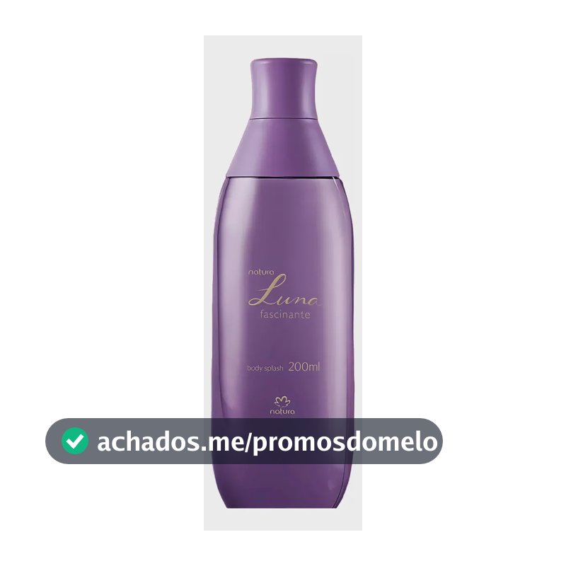 Body Splash Natura Luna Fascinante 200 Ml
