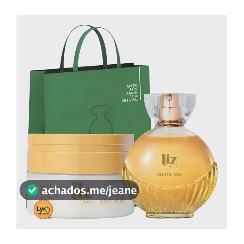 Liz Aura Des Colônia 100ml + Creme Corporal 250go Boticário