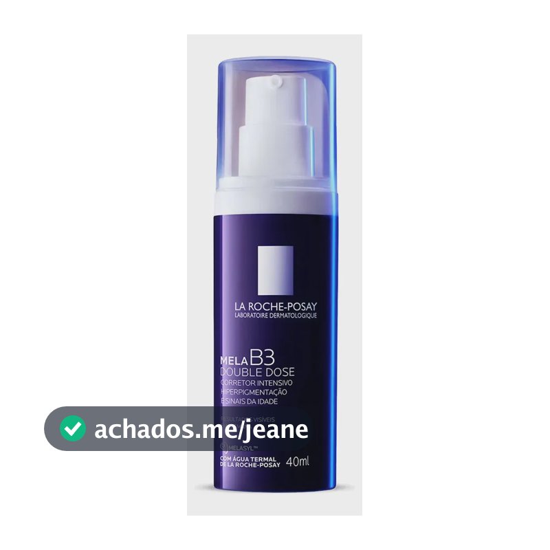 La Roche-Posay Mela B3 Double Dose, Gel-Creme Antimanchas e Antirrugas 40ml