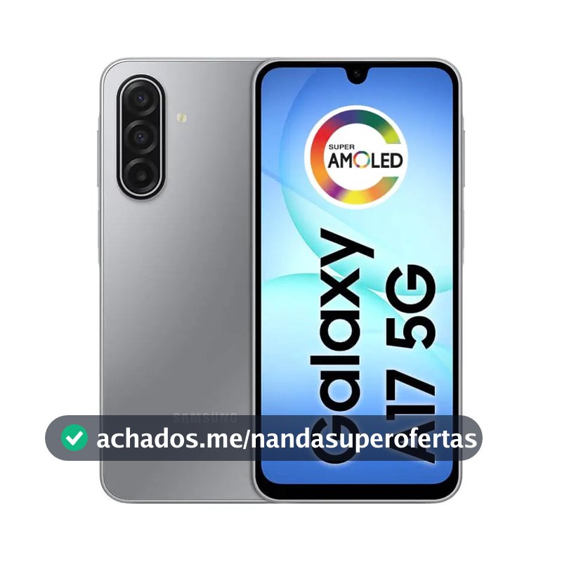 Smartphone Samsung Galaxy A17 5g A17 256gb - Cinza Cinza