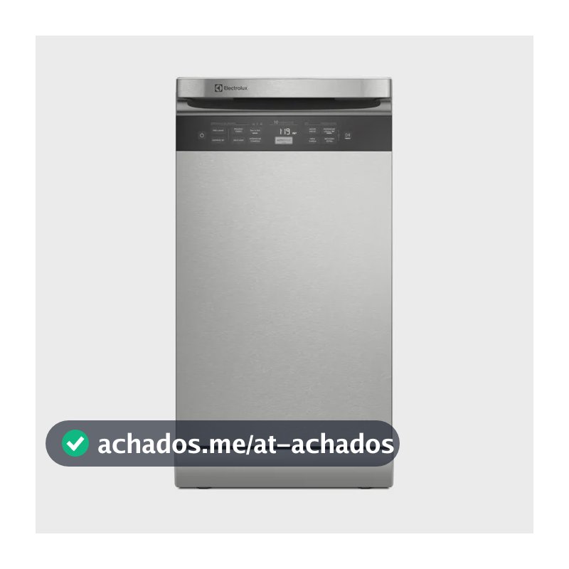 Lava-Louças Electrolux 10 Serviços LL10X com Função Higienizar Inox