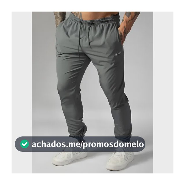 Calça Tactel Jogger Com Elastano Active Wear Void Verão