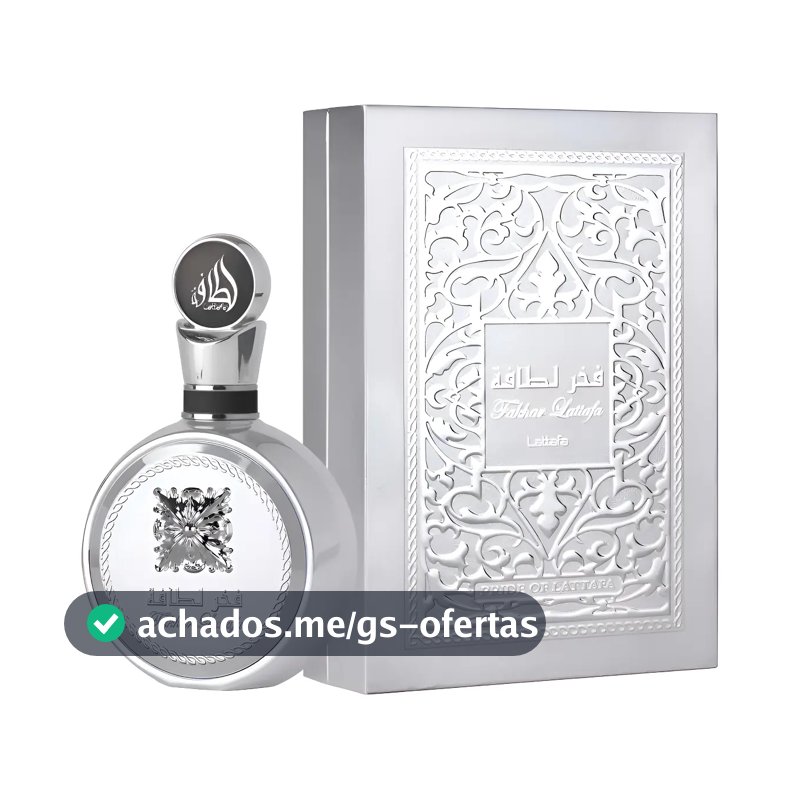 Perfume Lattafa Fakhar Platin 100ml Eau De Parfum