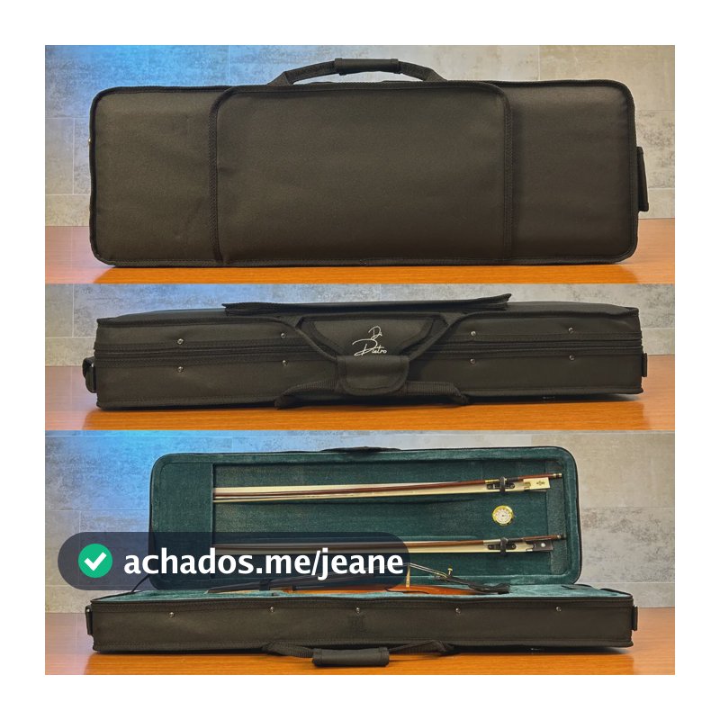 Estojo Case Violino Di Pietro Retangular Vlc02 4/4