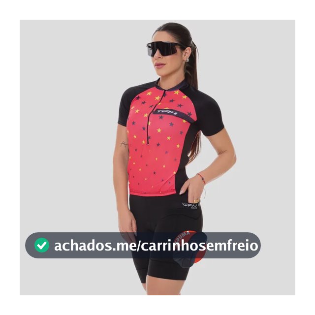 Conjunto De Ciclismo Feminino Rosa Pink Uniforme Speed Mtb