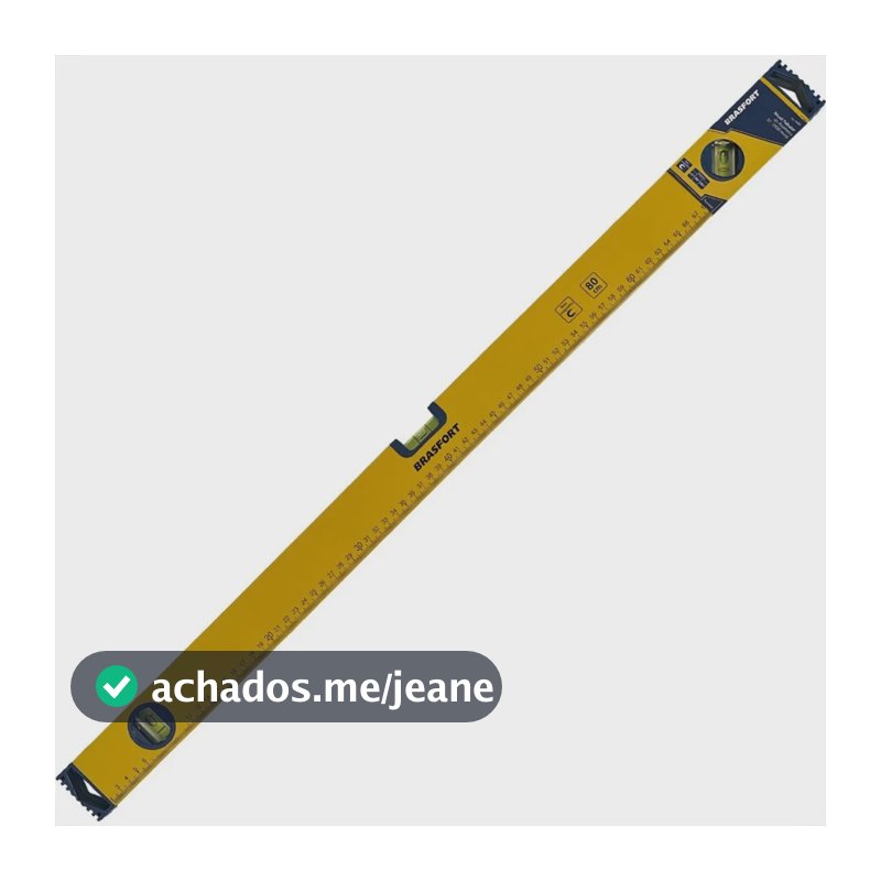 Nivel Base Magnetica Brasfort Aluminio Tubular 32'' 800mm