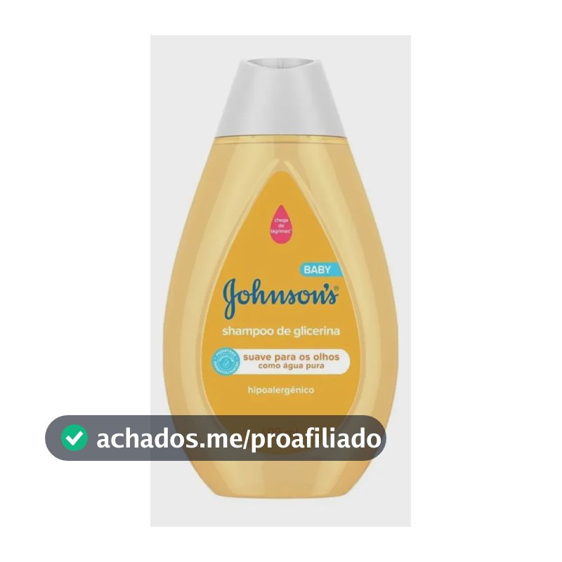 Shampoo Para Bebê Johnson's Baby De Glicerina, 400ml
