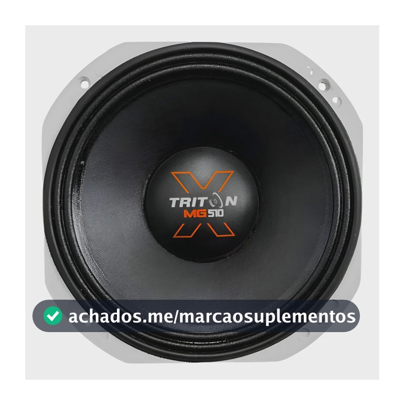 Alto Falante Médio Grave Triton Mg510x 10 Pol Cor Branco