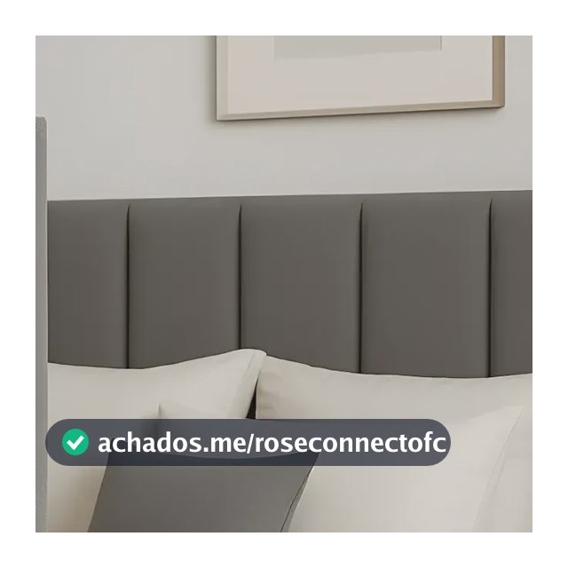Cabeceira Queen 160cm Cama Box Kit 8 Módulos Adesivo Dubai