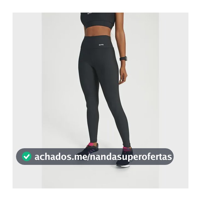 Legging Feminina Fitness Darkness Preta