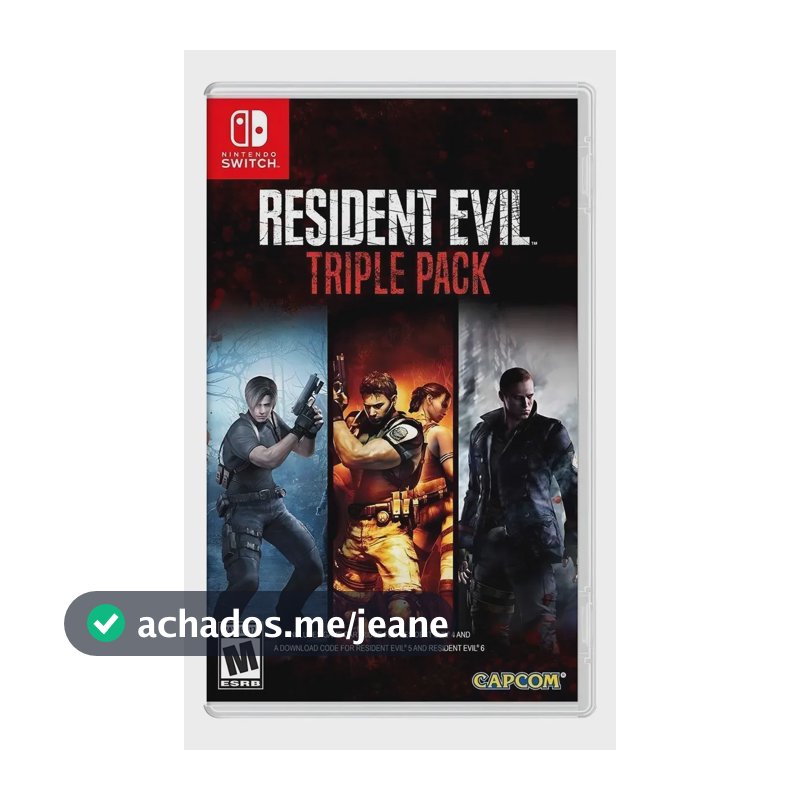 Resident Evil Triple Pack Edição padrão (Físico)